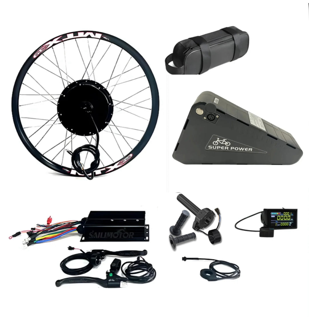72V 3000W KIT WITH LG BATTERY Ebike Empire