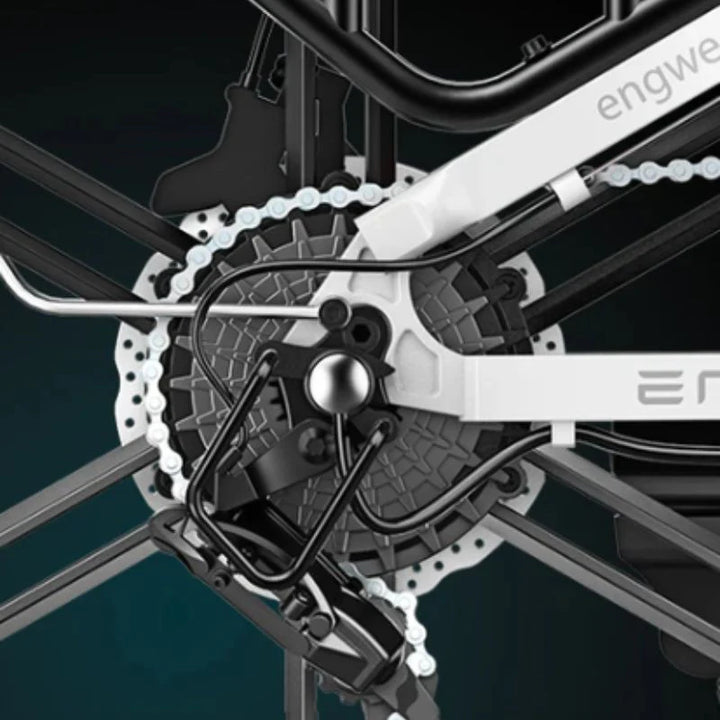 ENGWE ENGINE X - ELECTRIC FOLDING BIKE - ROAD LEGAL 250W Ebike Empire