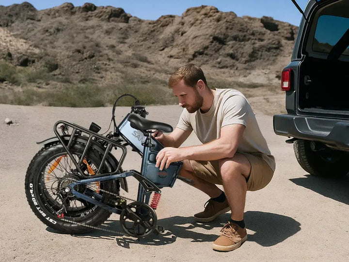 SAMEBIKE RS-A02 PRO ELECTRIC BIKE, FOLDING OFF ROAD Ebike Empire