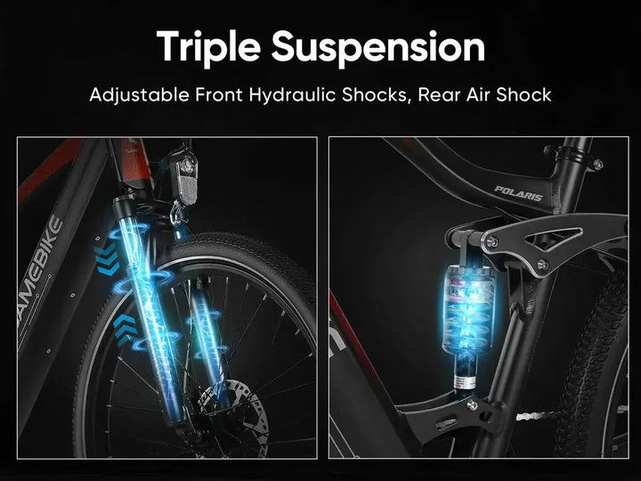 SAMEBIKE XD26-II ELECTRIC BIKE Ebike Empire