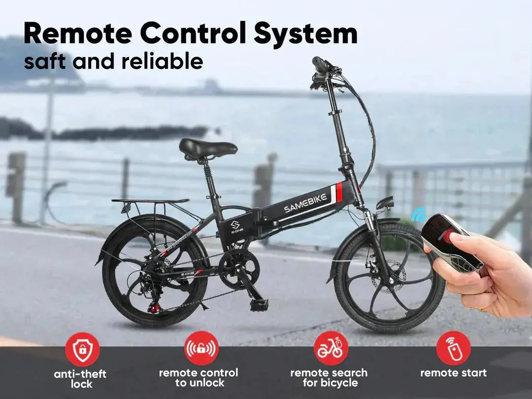 SAMEBIKE 20LVXD30-II FOLDING ELECTRIC MINI BIKE Ebike Empire