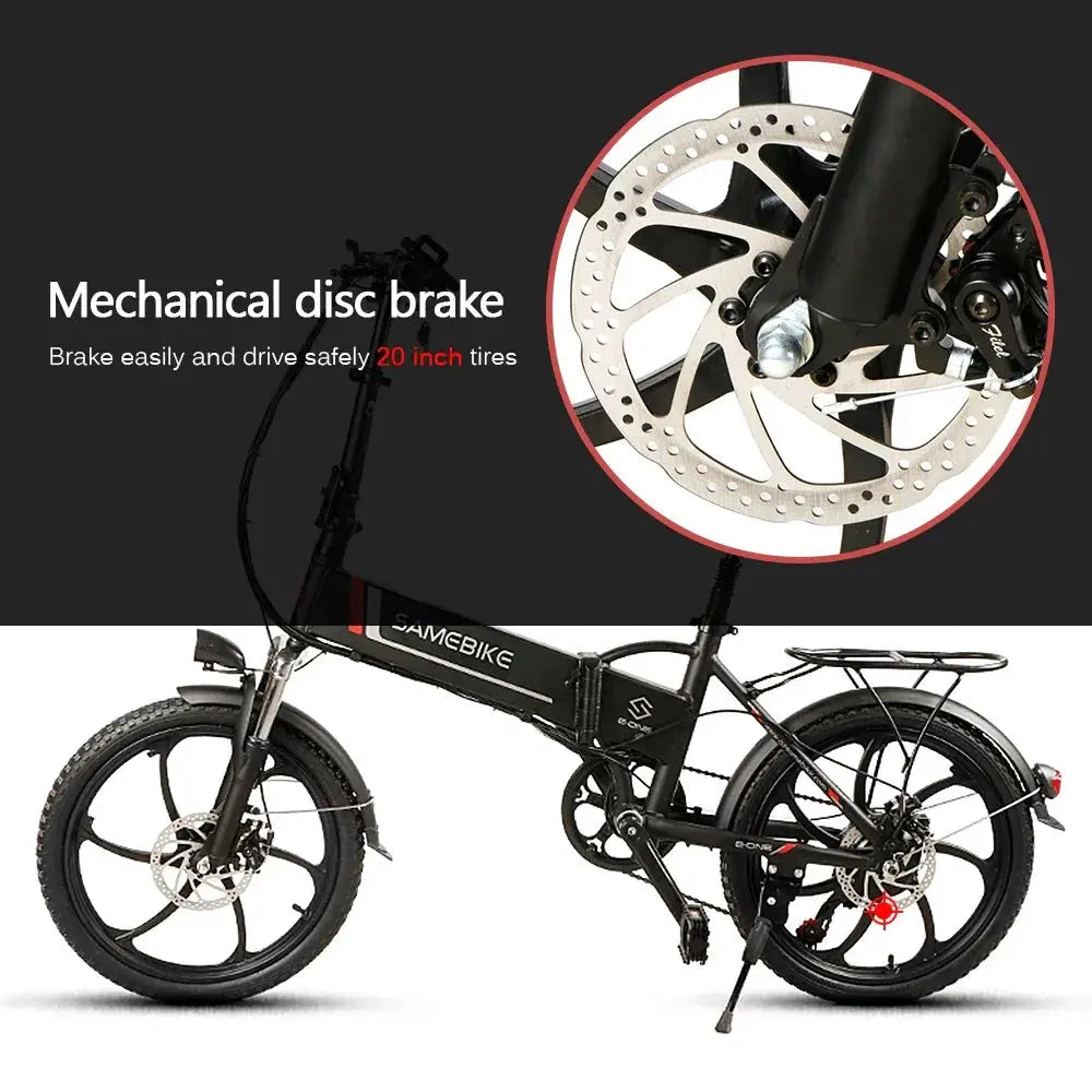 SAMEBIKE 20LVXD30-II FOLDING ELECTRIC MINI BIKE Ebike Empire