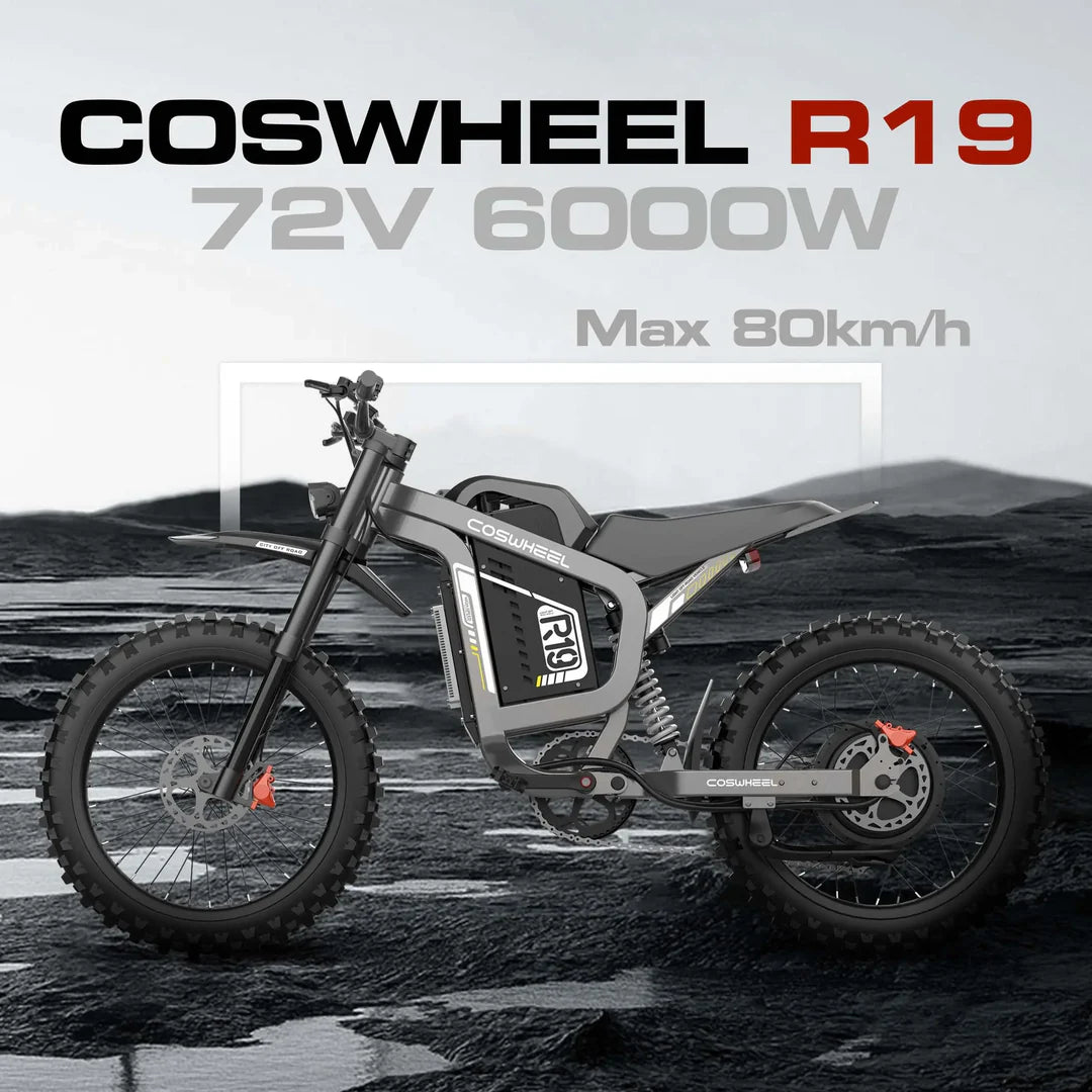 COSWHEEL R19 ELECTRIC DIRT BIKE OFF ROAD Ebike Empire