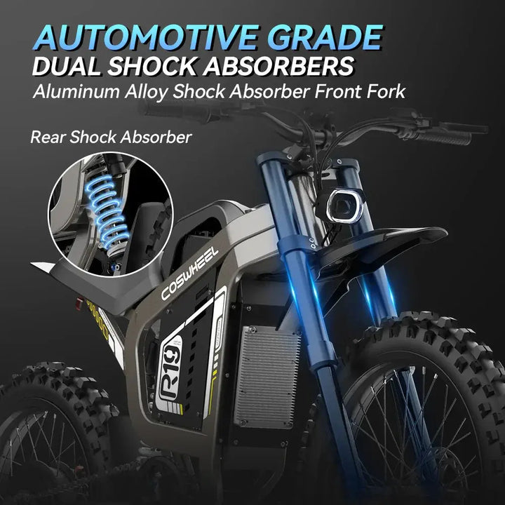 COSWHEEL R19 ELECTRIC DIRT BIKE OFF ROAD Ebike Empire